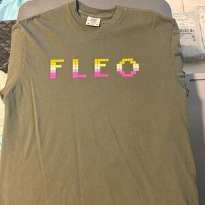 Fleo oversized graphic Tshirt